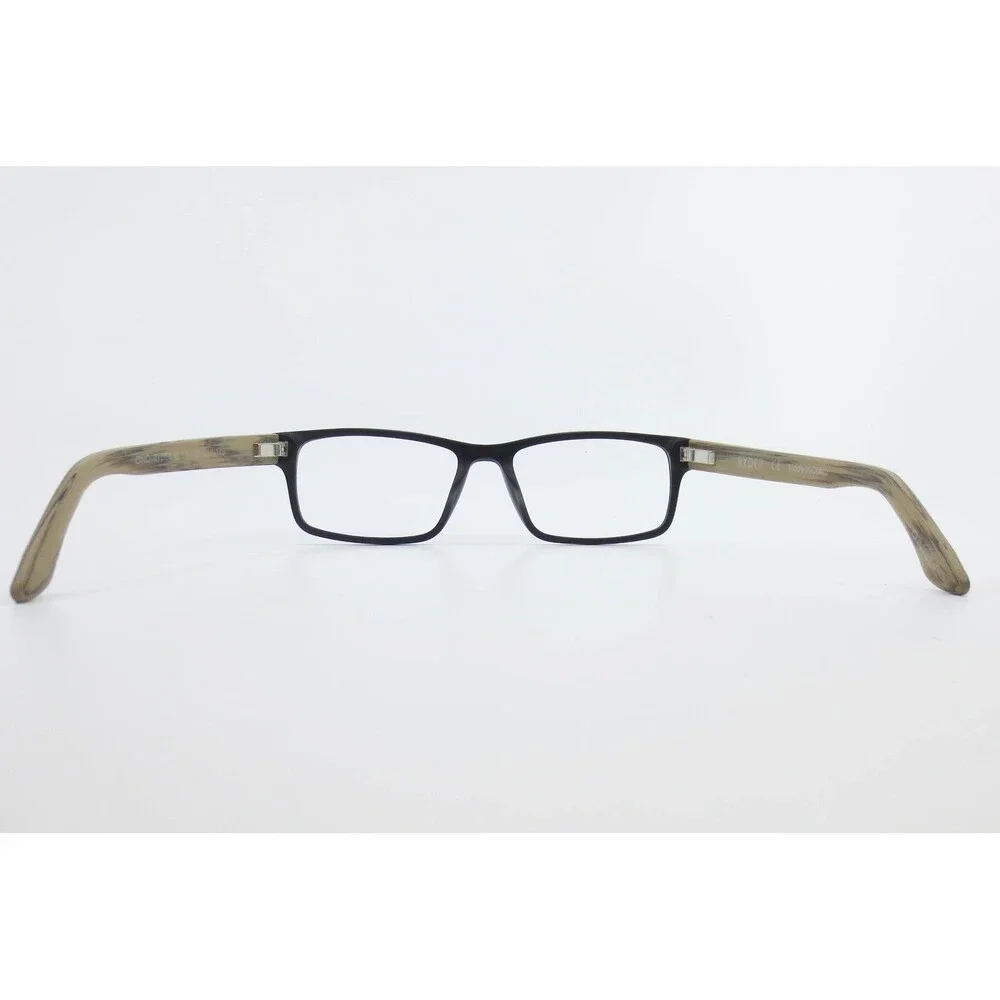 ONeill Ryder C.104 Eyeglasses Matte Black Woodgrain Rectangular Frames 55-17-140